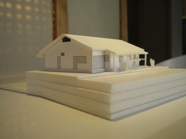 完成模型4｜加計の家～新築