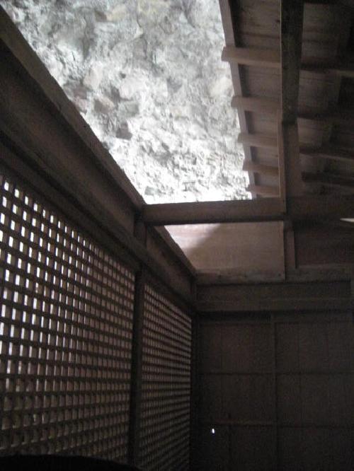 龍岩寺奥院礼堂 内部