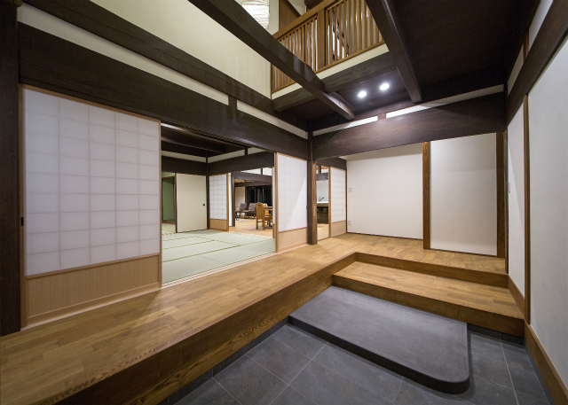 祇園の家N邸<内装>~古民家再生<広島県広島市>|Works 事例紹介|広島の設計事務所|TOM建築設計事務所