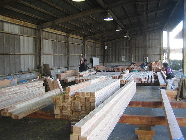 木材加工場