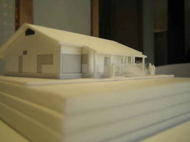完成模型2｜加計の家～新築