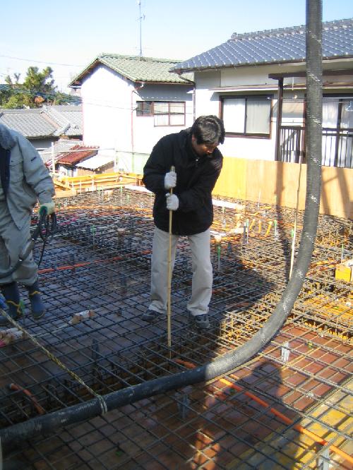 セメント→コンクリート