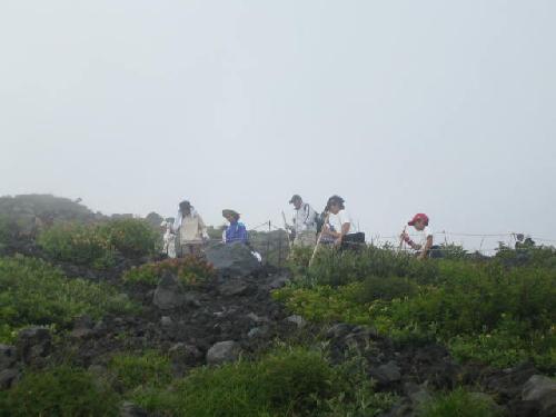 表口登山道